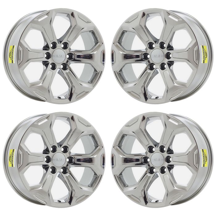 GMC Yukon Wheel Rim PVD Bright Chrome ALYGV090 Stock Factory OEM Replacement