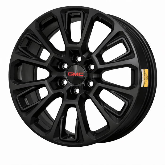 GMC Yukon Denali Wheel Rim Satin Black ALYGV091 Stock Factory OEM Replacement