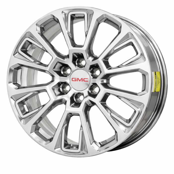 GMC Yukon Denali Wheel Rim PVD Bright Chrome ALYGV091 Stock Factory OEM Replacement
