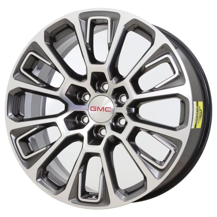 GMC Yukon Denali Wheel Rim Machined Gray ALYGV091 Stock Factory OEM Replacement