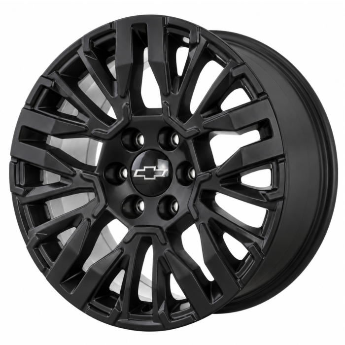 Chevrolet Silverado Wheel Rim Satin Black ALYGV094 Stock Factory OEM Replacement