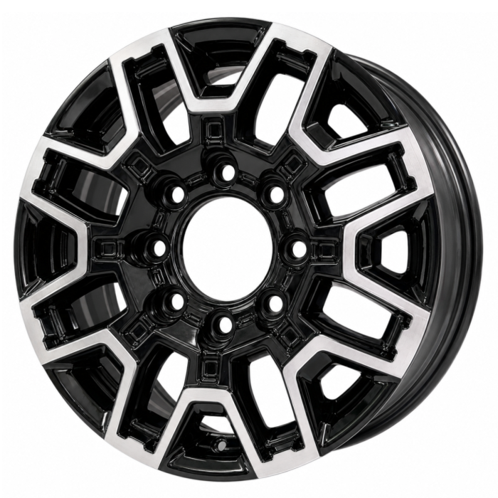 GMC Sierra 2500 Wheel Rim Machined Black ALYGZ078 Stock Factory OEM Replacement