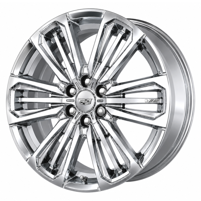 Cadillac Lyriq Wheel Rim PVD Bright Chrome ALYGZ111 Stock Factory OEM Replacement