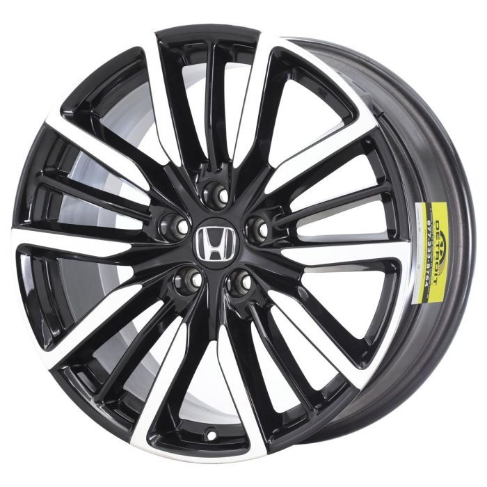 Honda Accord Wheel Rim Machined Black ALYHC027 Stock Factory OEM Replacement