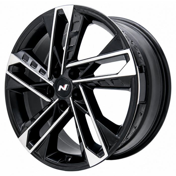 Hyundai Sonata Wheel Rim Machined Black ALYIA089 Stock Factory OEM Replacement