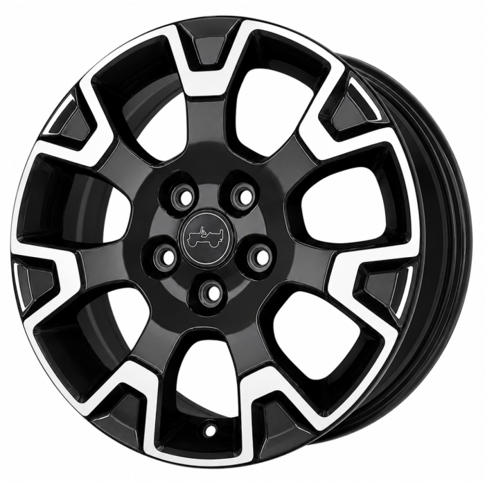 Jeep Wrangler Wheel Rim Machined Black ALYJG080 Stock Factory OEM Replacement
