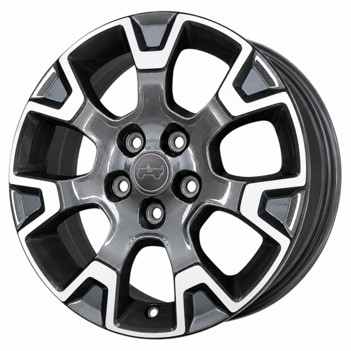 Jeep Wrangler Wheel Rim Machined Grey ALYJG080 Stock Factory OEM Replacement