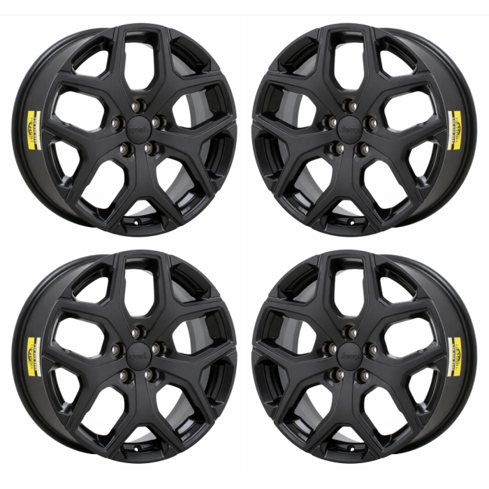 Jeep Compass Exchange Wheels Set of 4-Exchange Rims Set of 4 Satin Black ALYJG096