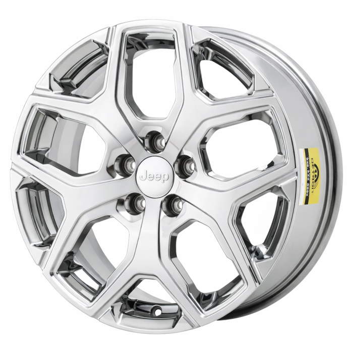 Jeep Compass Wheel Rim PVD Bright Chrome ALYJG096 Stock Factory OEM Replacement