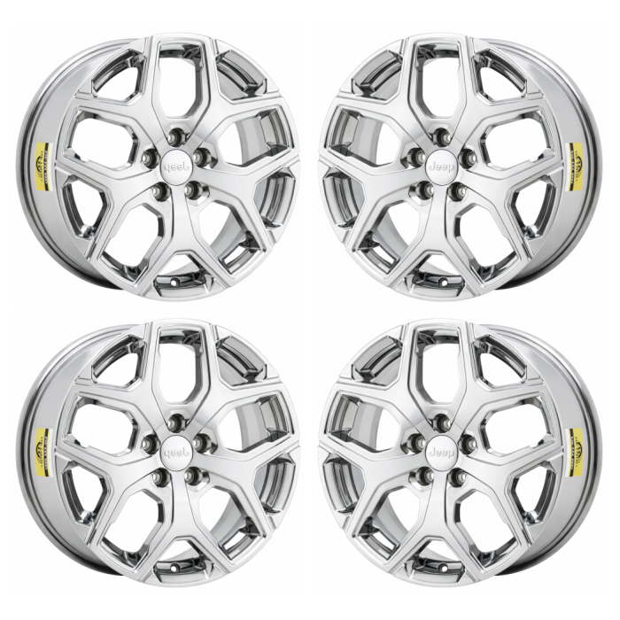 Jeep Compass Wheel Rim PVD Bright Chrome ALYJG096 Stock Factory OEM Replacement