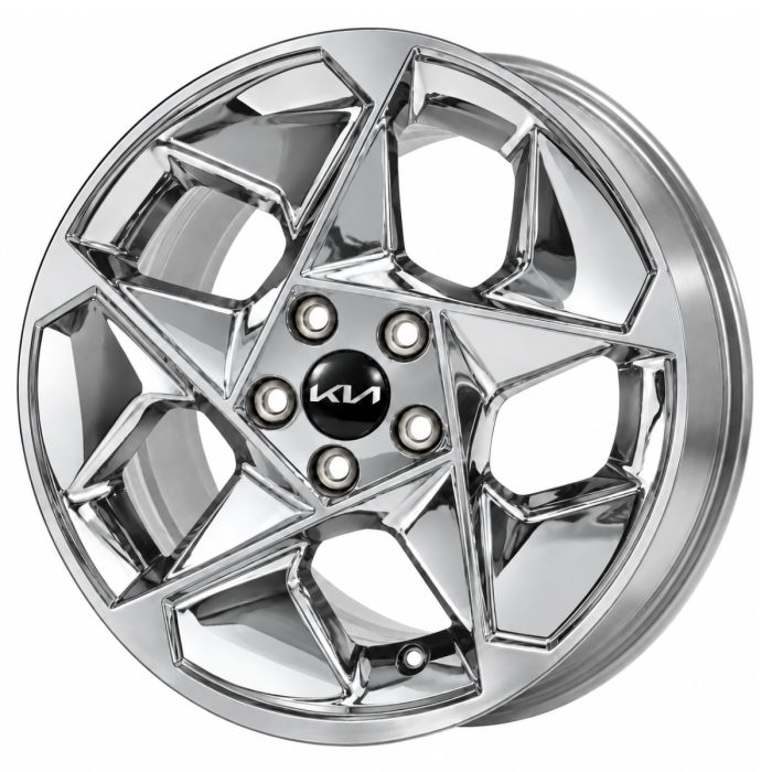 Kia Soul Wheel Rim PVD Bright Chrome ALYKM059 Stock Factory OEM Replacement