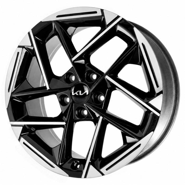 Kia K4 Wheel Rim Machined Black ALYKN015 Stock Factory OEM Replacement
