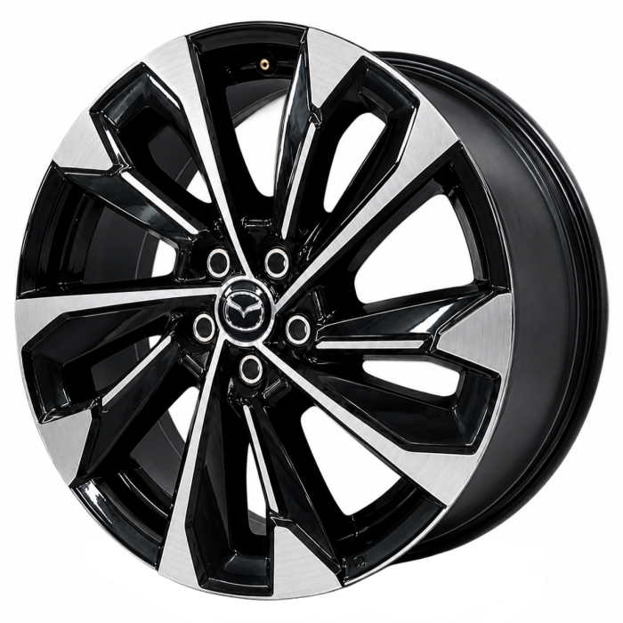 Mazda CX-50 Wheel Rim Machined Black ALYMX064 Stock Factory OEM Replacement