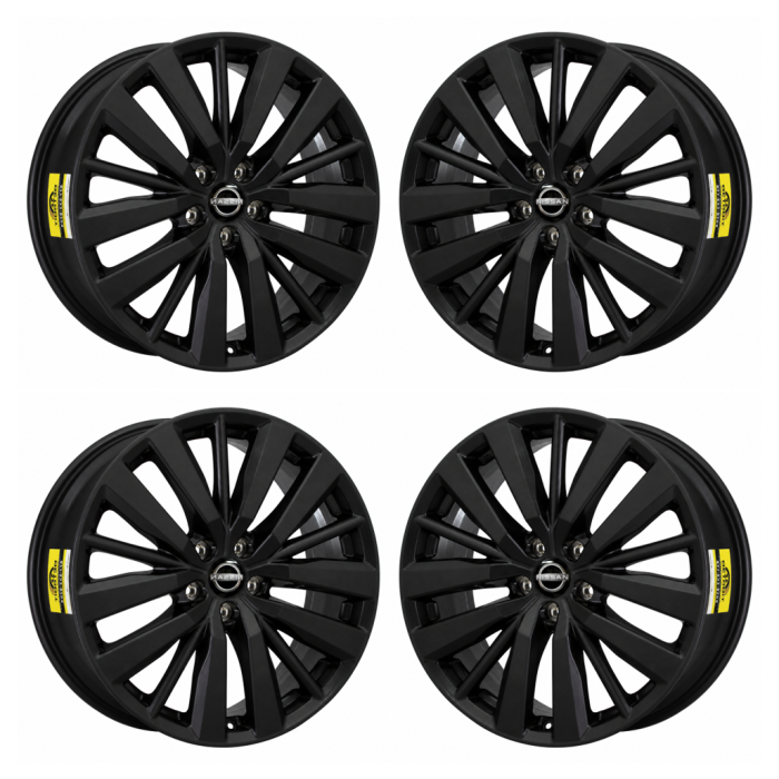 Nissan Pathfinder Exchange Wheels Set of 4-Exchange Rims Set of 4 Satin Black ALYNQ030