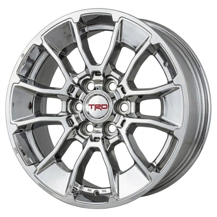 Toyota Tundra Wheel Rim PVD Bright Chrome ALYTW083 Stock Factory OEM Replacement
