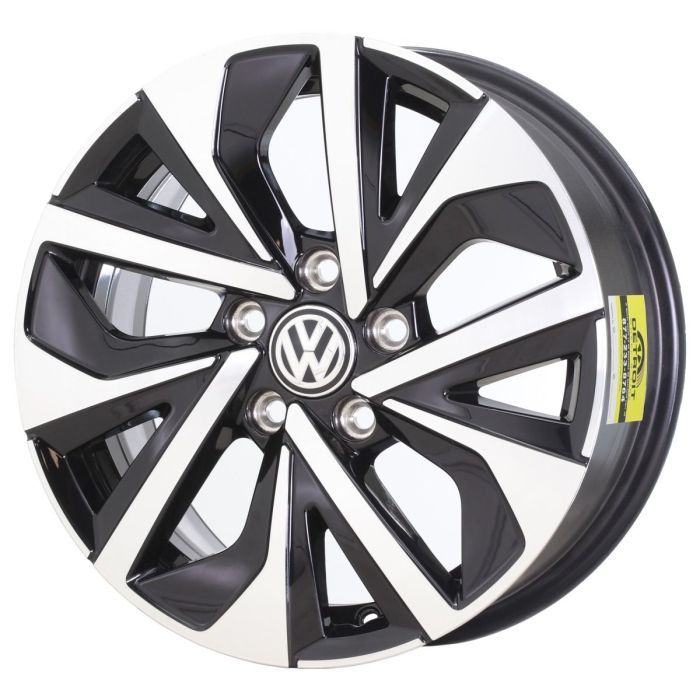 Volkswagen Jetta Wheel Rim Machined Black ALYWB077 Stock Factory OEM Replacement