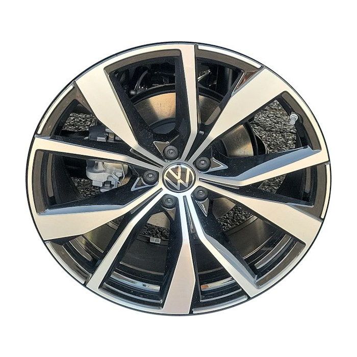 Volkswagen Atlas Wheel Rim Machined Black ALYWB087 Stock Factory OEM Replacement