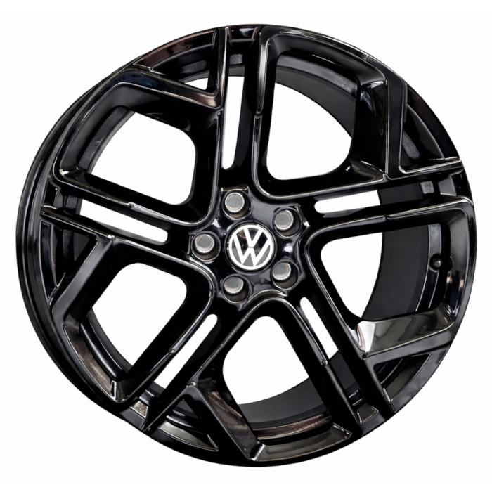 Volkswagen Tiguan Wheel Rim Gloss Black ALYWC020 Stock Factory OEM Replacement