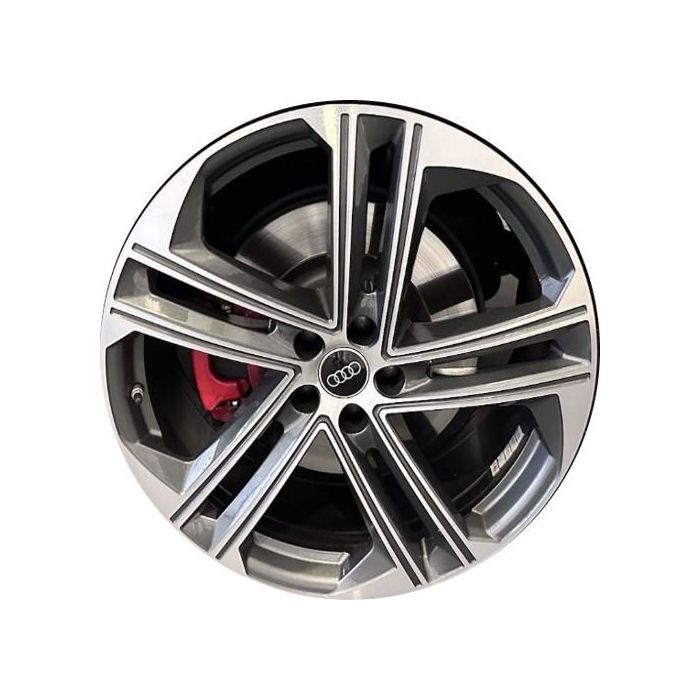 Audi S7 Wheel Rim Machined Grey ALYAM076 Stock Factory OEM Replacement