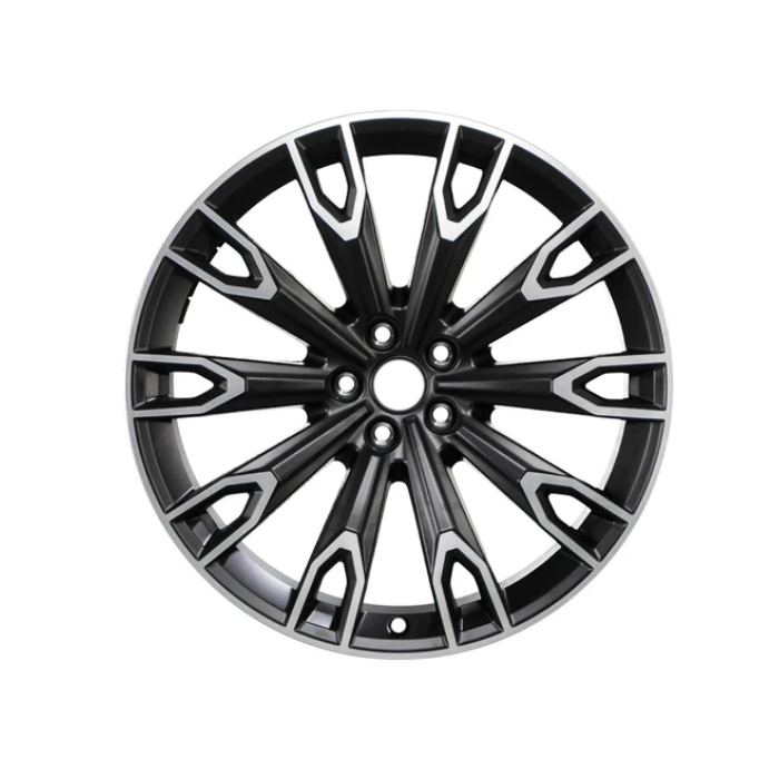Audi Q7 Wheel Rim Machined Black AY074 Stock Factory OEM Replacement