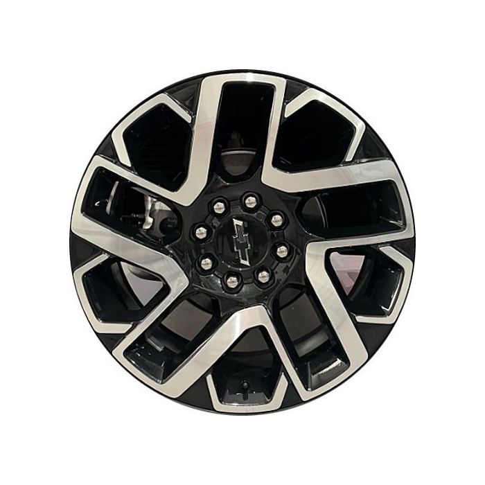 Chevrolet Silverado 1500 EV Wheel Rim Machined Black ALYGV059 Stock Factory OEM Replacement