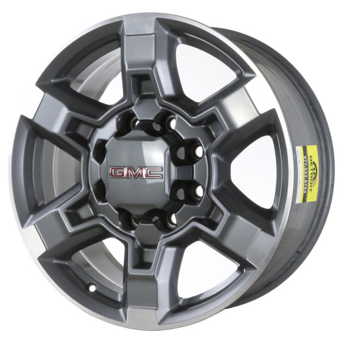 GMC Sierra 2500 Wheel Rim Machined Grey 5188 Stock Factory OEM Replacement