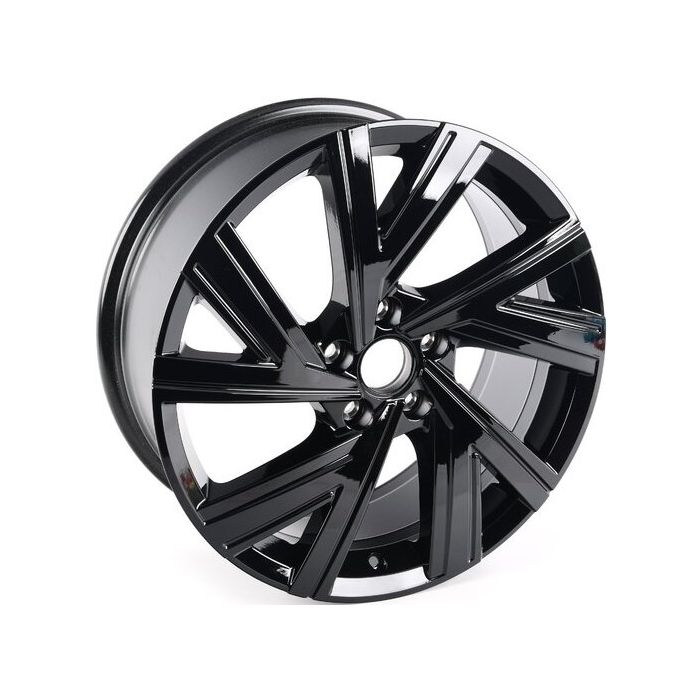 Volkswagen Golf GTI Wheel Rim Gloss Black ALY69638 Stock Factory OEM Replacement