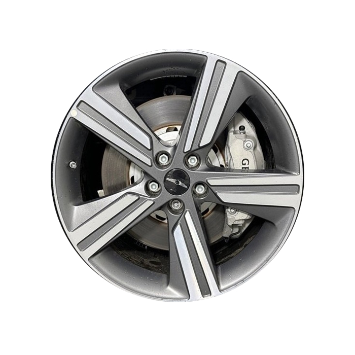 Genesis GV80 Wheel Rim Machined Grey ALYAE111 Stock Factory OEM Replacement