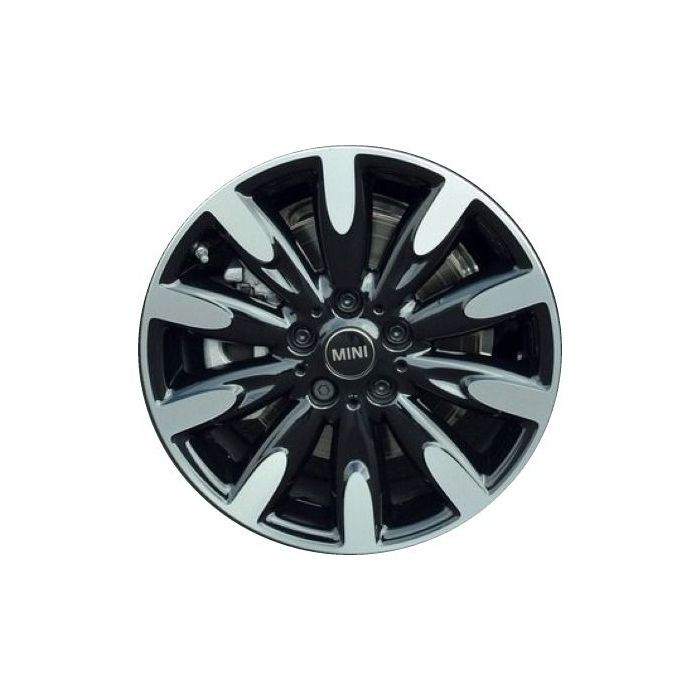 Mini Cooper Wheel Rim Machine Black ALYCA068 Stock Factory OEM Replacement