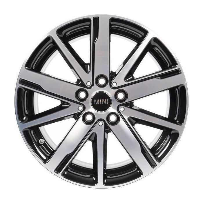 Mini Cooper Wheel Rim Machine Black ALYCB019 Stock Factory OEM Replacement