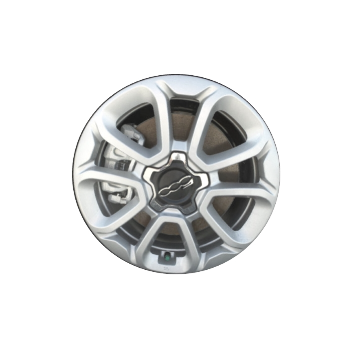 Fiat 500x Wheel Rim Silver ALYFZ097 Stock Factory OEM Replacement