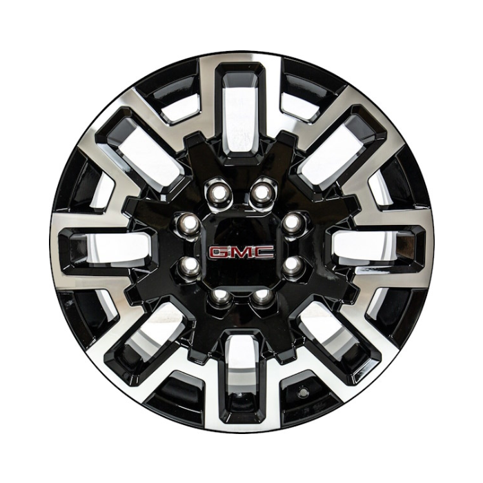 Chevrolet Silverado 2500 Wheel Rim Machined Black ALYGMHDU45 Stock Factory OEM Replacement