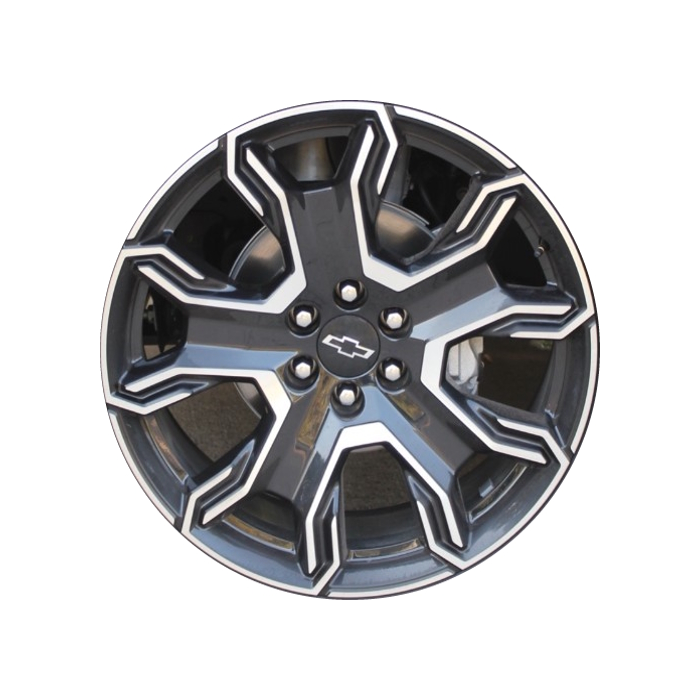 Chevrolet Tahoe Wheel Rim Machined Black ALYGV097 Stock Factory OEM Replacement