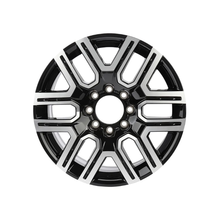 Chevrolet Silverado 1500 EV Wheel Rim Machined Black ALYGV111 Stock Factory OEM Replacement