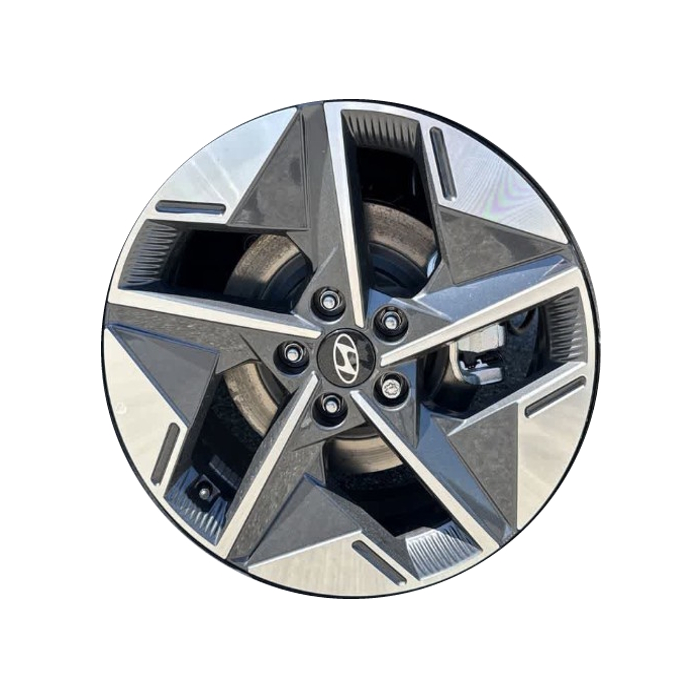 Hyundai Tucson Wheel Rim Machined Grey ALYIA084 Stock Factory OEM Replacement