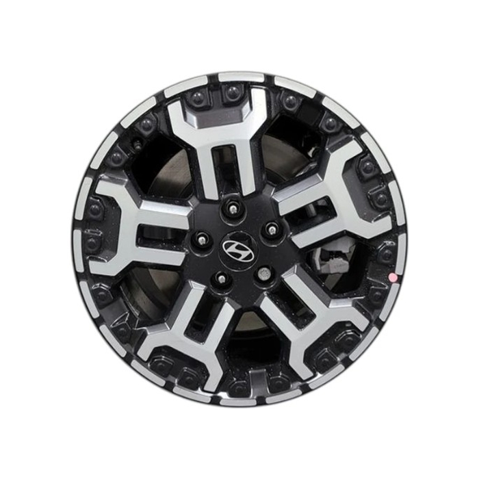 Hyundai Santa Cruz Wheel Rim Machined Black ALYIA086 Stock Factory OEM Replacement