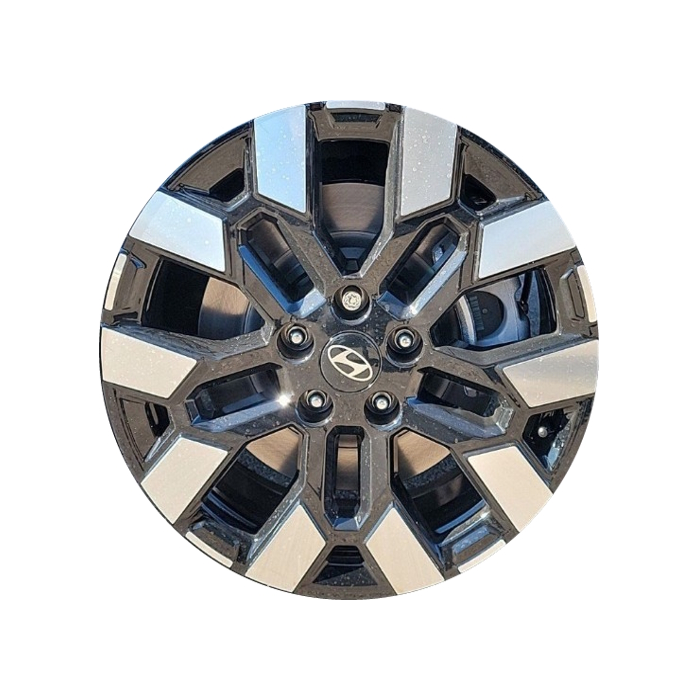 Hyundai Santa Cruz Wheel Rim Machined Black ALYIA087 Stock Factory OEM Replacement
