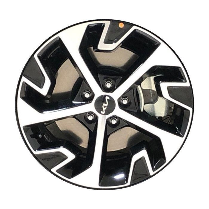 Kia Sportage Wheel Rim Machined Black ALYKM053 Stock Factory OEM Replacement