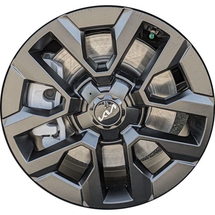 Kia Telluride Wheel Rim Satin Black ALYKM065 Stock Factory OEM Replacement