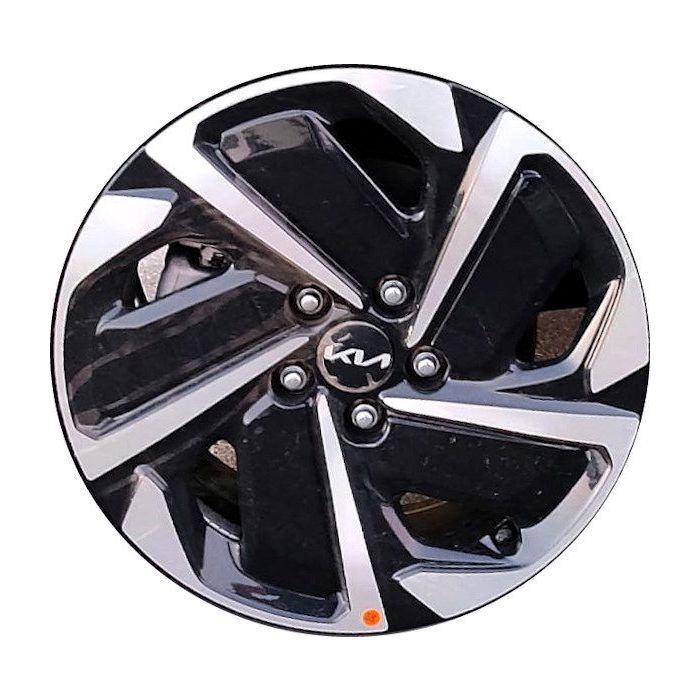 Kia Sportage Wheel Rim Machined Black ALYKM072 Stock Factory OEM Replacement