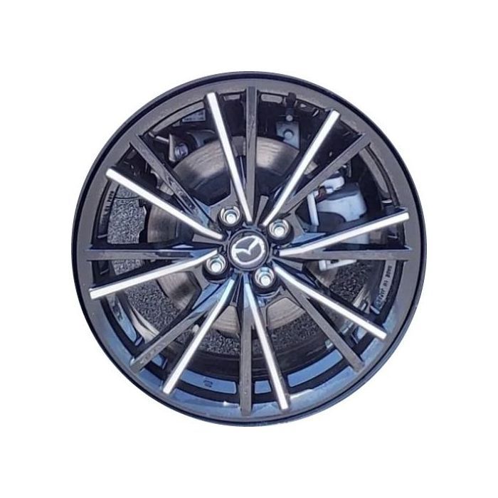 Mazda MX-5 Miata Wheel Rim Machine Black ALYMX52024 Stock Factory OEM Replacement