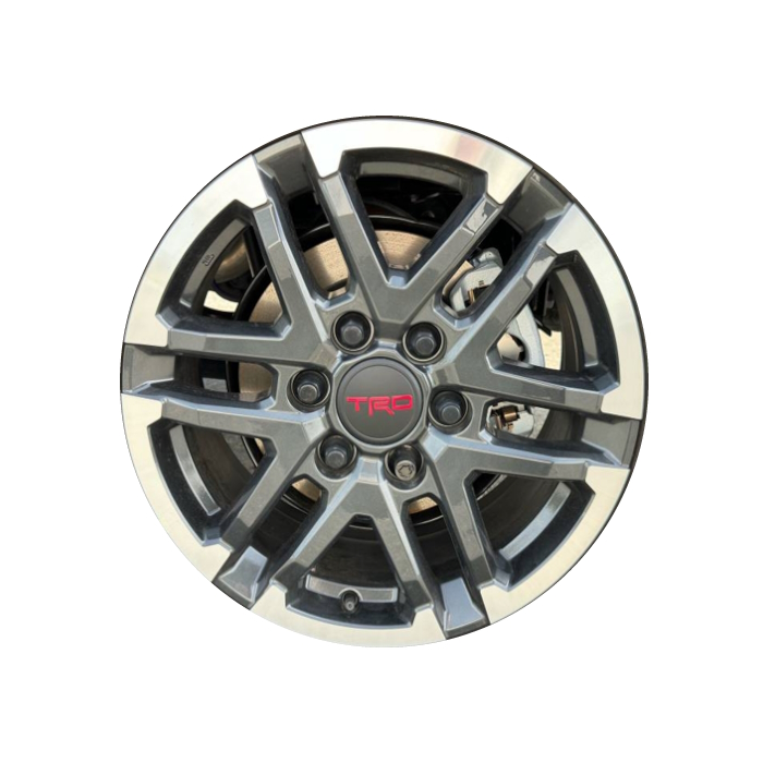Toyota Tacoma Wheel Rim Machined Grey ALYTX034 Stock Factory OEM Replacement