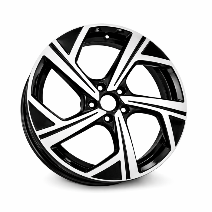 Volkswagen Golf GTI Wheel Rim Machined Black ALYWB096 Stock Factory OEM Replacement