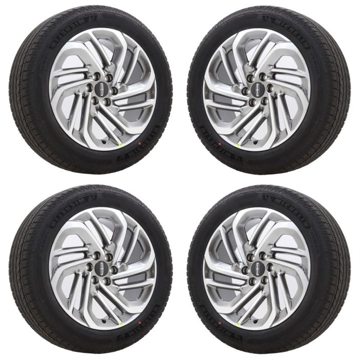 Lincoln Navigator Wheel and Tire Sets-Wheel and Tire Packages-Wheel & Tire Sets-Wheel & Tire Packages-Wheel and Rim Sets-Wheel and Rim Packages-Wheel & Rim Sets -Wheel & Rim Packages Machine Grey ALYFS061