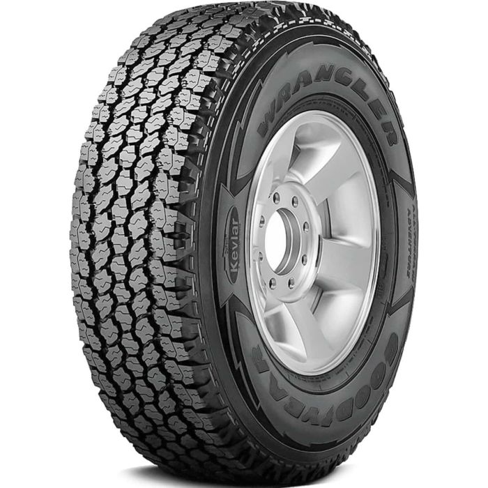 Goodyear Wrangler AT Adventure w Kevlar USED Tire 245/75R17 2457517  112T 758177707