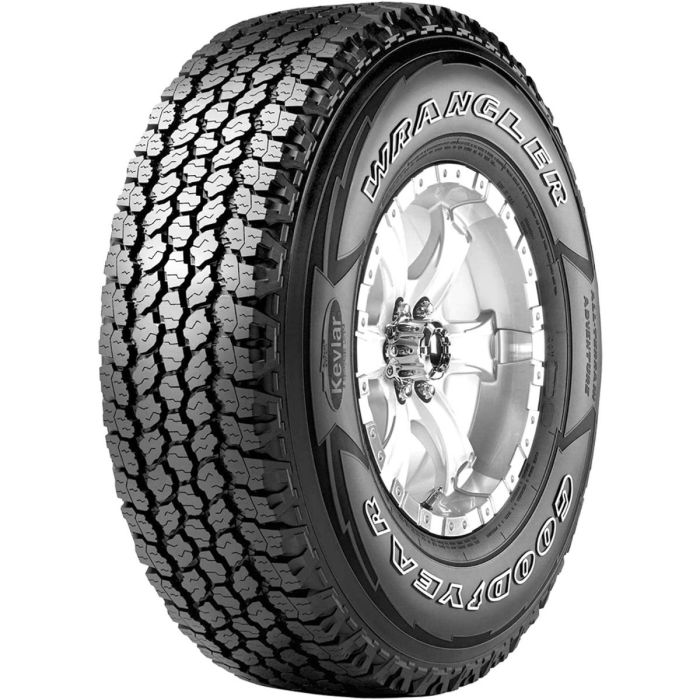 Goodyear Wrangler AT Adventure Kevlar TAKE OFF (Low Miles) Tire 265/70R17 2657017  121/118S 748661571