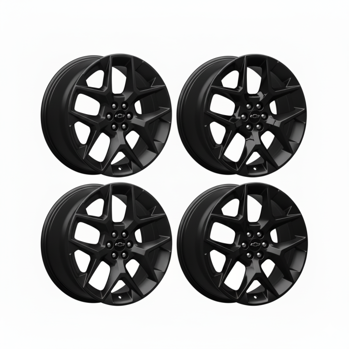 Chevrolet Traverse Exchange Wheels Set of 4-Exchange Rims Set of 4 Gloss Black ALYGV051