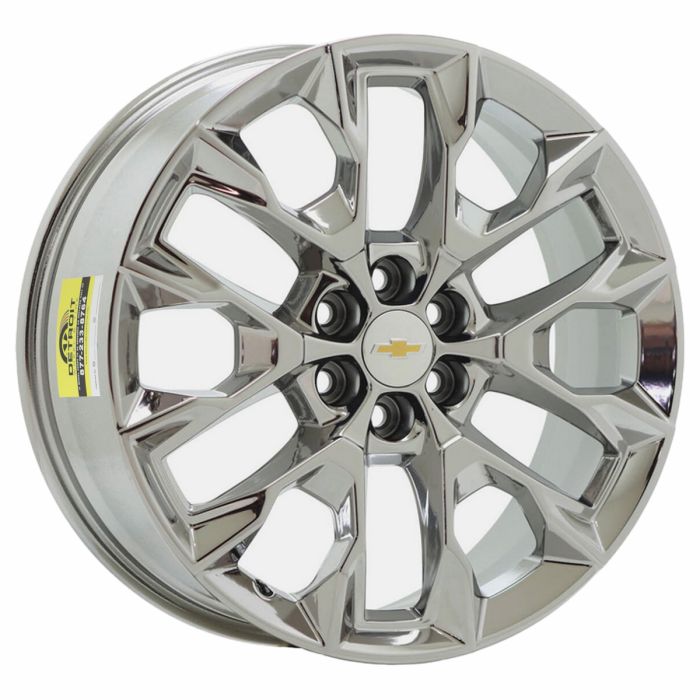 Chevrolet Traverse Wheel Rim PVD Bright Chrome ALYGV054 Stock Factory OEM Replacement