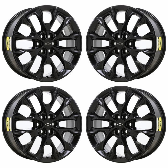 Chevrolet Traverse Exchange Wheels Set of 4-Exchange Rims Set of 4 Gloss Black ALYGV054