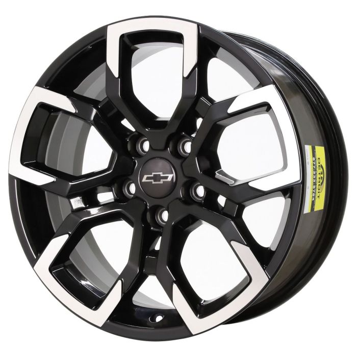 Chevrolet Equinox Wheel Rim Machined Black ALYGV078 Stock Factory OEM Replacement